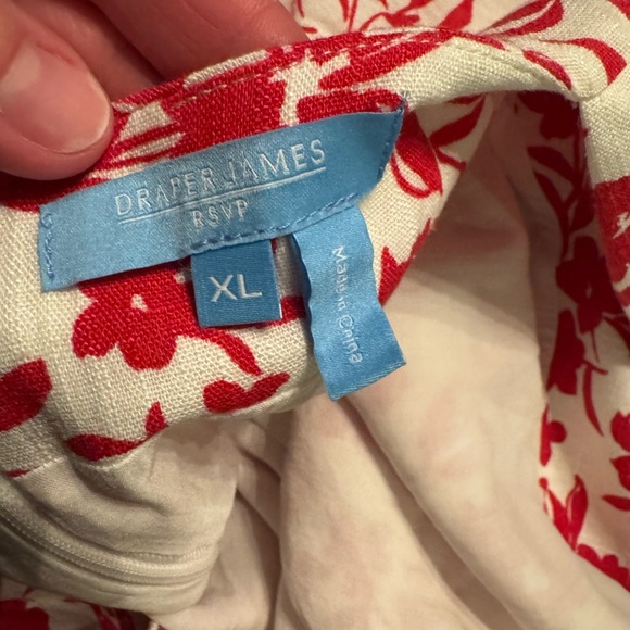 Women's DRAPER JAMES RSVP™ Puff-Sleeve Mini Dress NWT XL - Picture 5 of 5